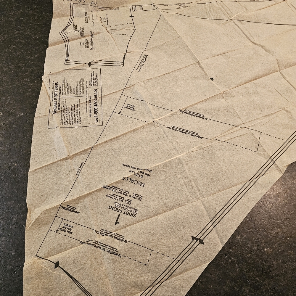 Vintage '97 McCall's Slip Dress Pattern 9130 Sizes 4-6-8 (4 Variations) - Picture 7 of 7